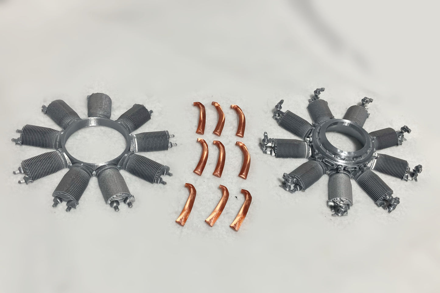 WW1 Le Rhone 9C Dummy Radial Engine (Full Cylinder)