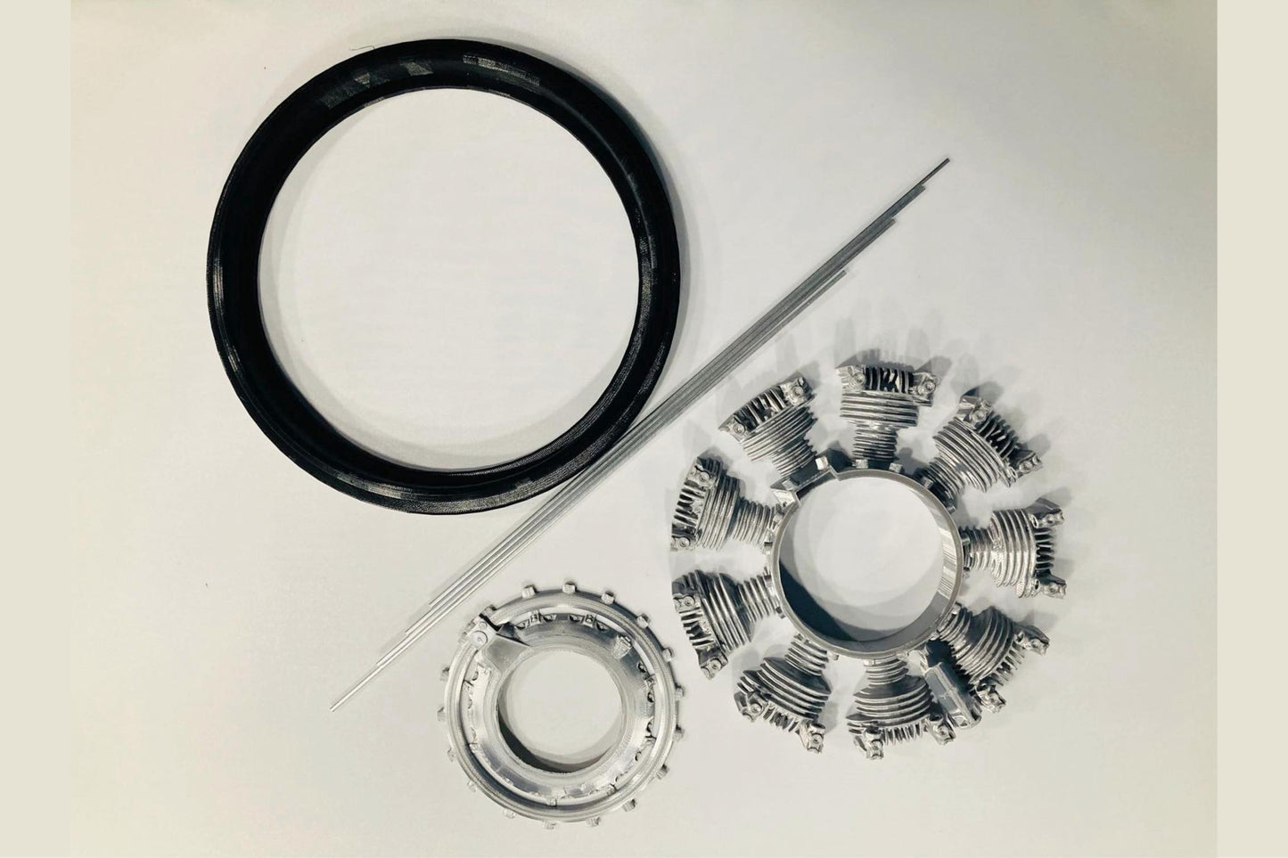 Trojan T-28B ARF Legend Hobby Upgraded Direct Fit Dummy Radial Engine