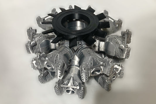 WW2 BMW 801 Radial Engine (Full Scale)