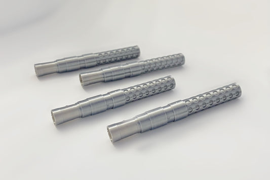 MG 131 German Wing Guns / Wing Cannons (Version 2) (Silver or Black) (4 Pack)