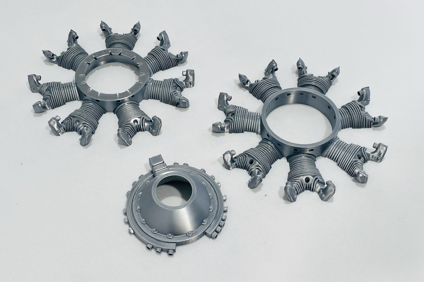 WW2 R-1830 Twin Wasp (Half Cylinder) (2 Banks)