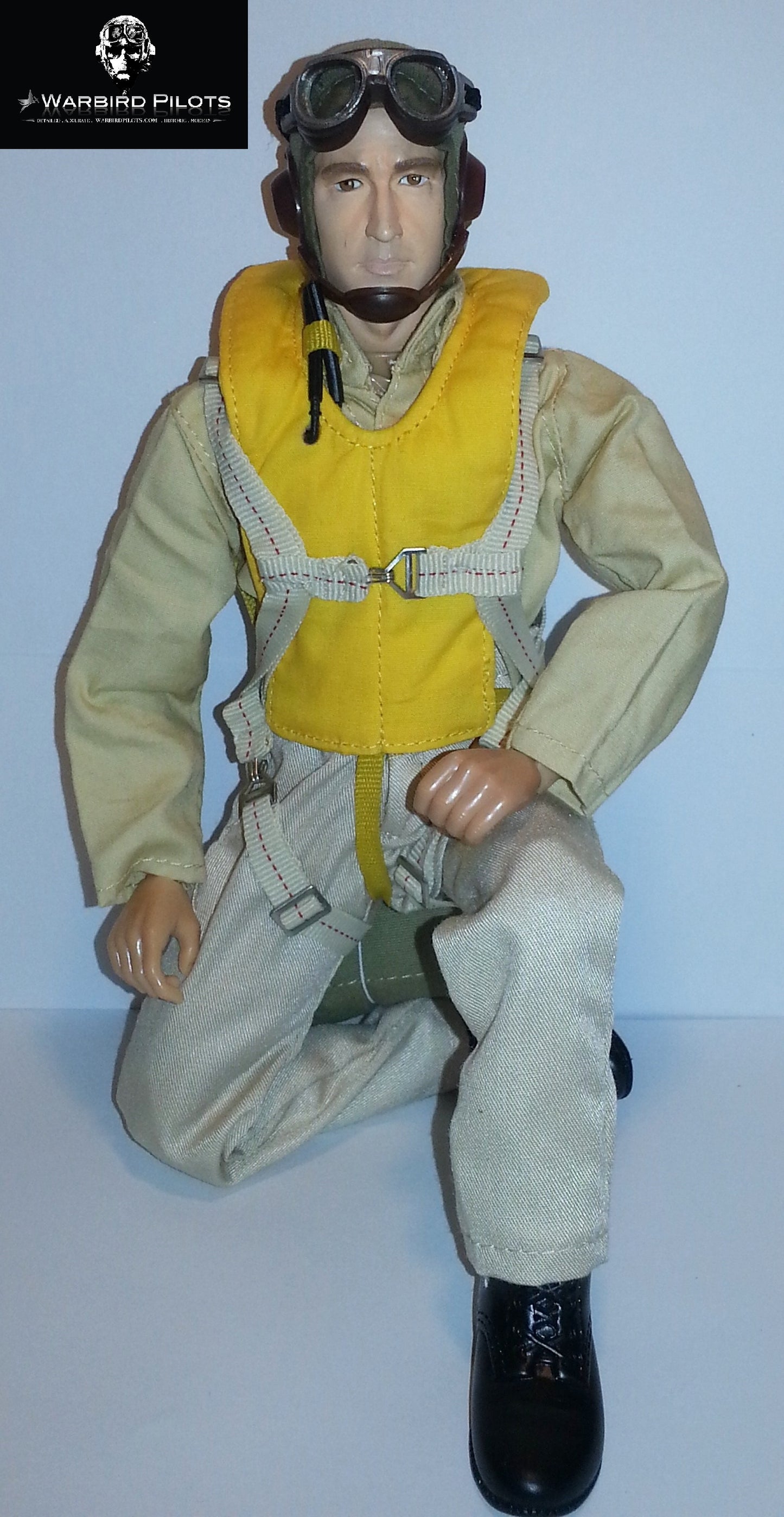 Warbird Pilots Figures 1/7-1/8 Scale (10" Tall Figure)