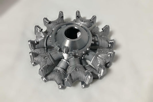 WW2 Nakajima Sakae (Japanese Zero) Radial Engine (Half Cylinder) (2 Banks)