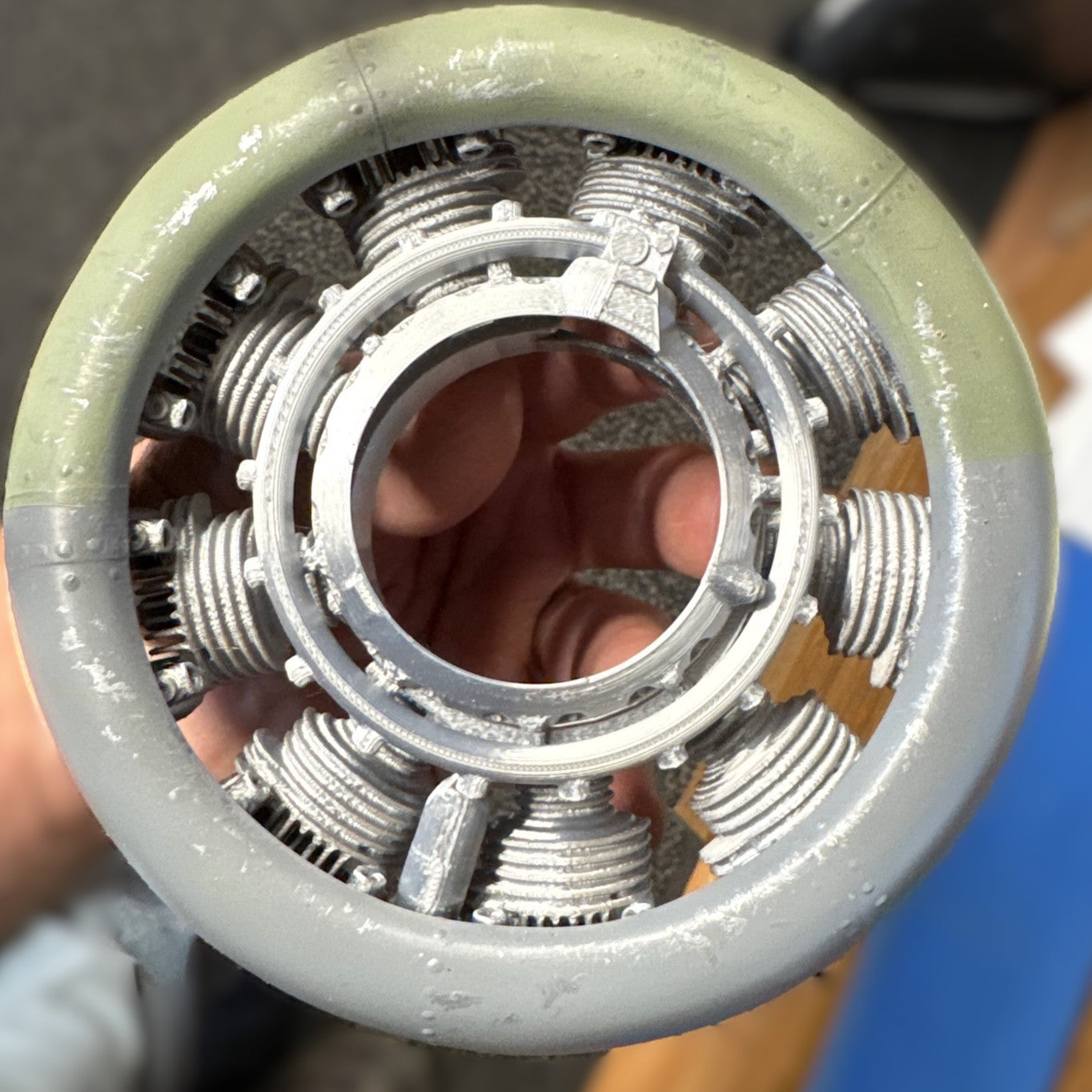 B-17 Flying Fortress 125" Legend Hobby Upgraded Direct Fit Dummy Radial Engine (SET OF 4)