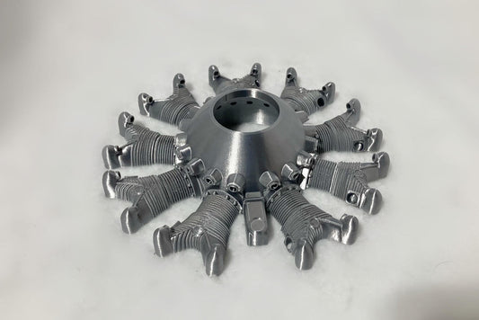 Civilian Lycoming R-680 (Half Cylinder)