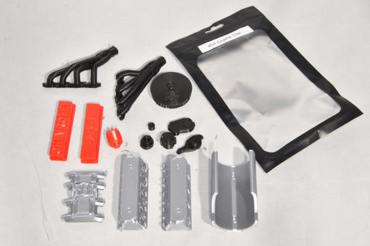 454 Big Block Engine Clip 540 Motor 1/10 Scale DIY Kit