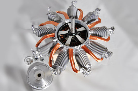 Custom Size Dummy Radial Engines!