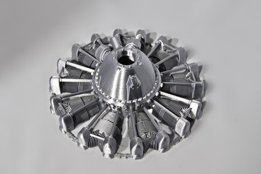 WW2 R-2800 Wasp Dummy Radial Engine (Half Cylinders)