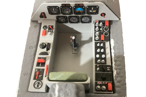 Trojan T-28 E-flite Direct Fit Cockpit (1.2m)