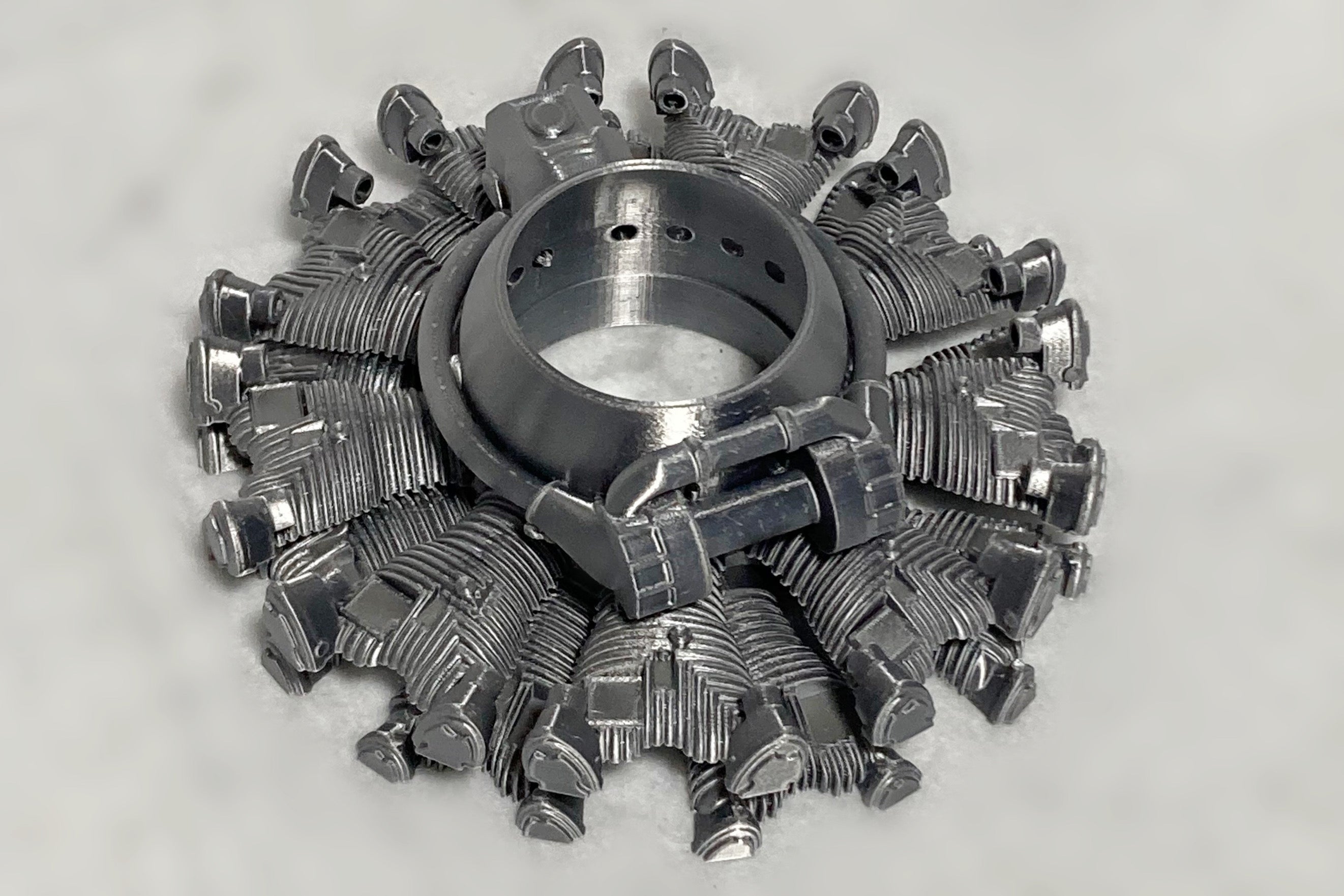 WW2 R-3350 Duplex-Cyclone Radial Engine (Half Cylinders) (2 Banks ...