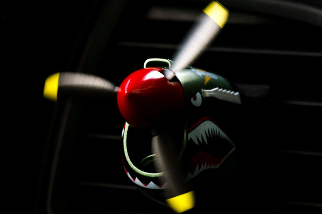 P40 Shark Spinning Propeller Air Freshener