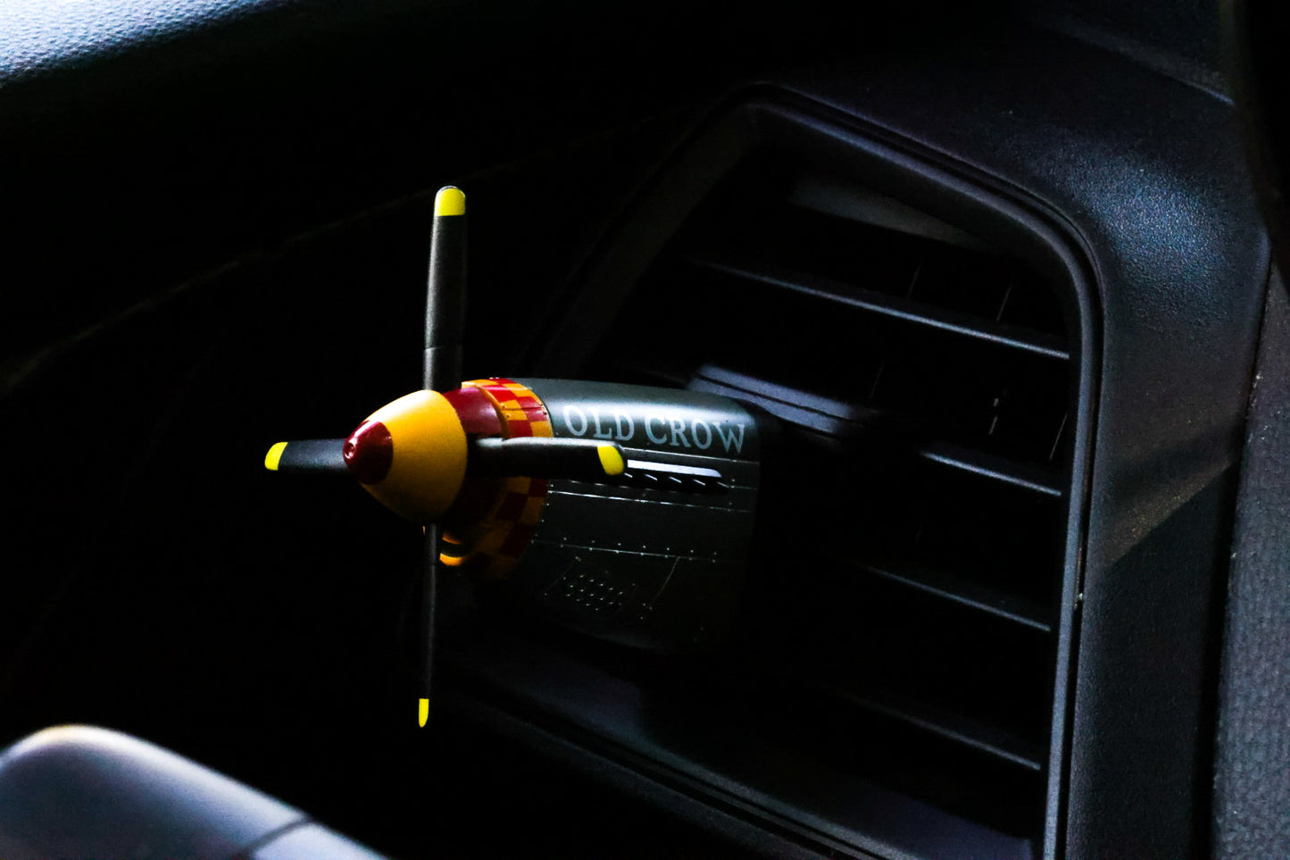 P51 Old Crow Spinning Propeller Air Freshener