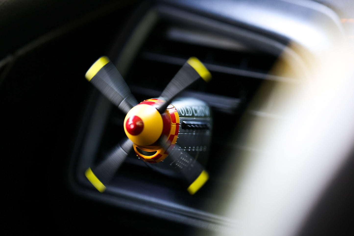 P51 Old Crow Spinning Propeller Air Freshener