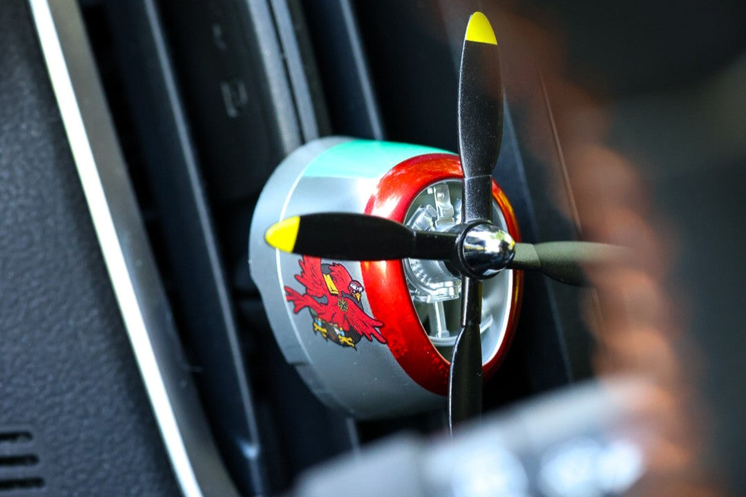 P47 Rooster Spinning Propeller Air Freshener