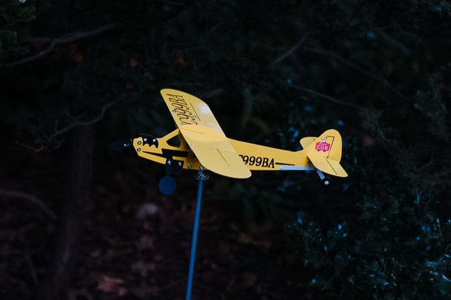 Piper Cub Metal Yard Airplane Spinner