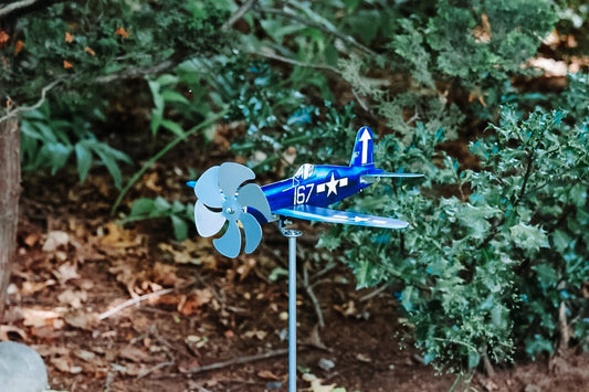 WW2 F4U Corsair Metal Yard Airplane Spinner