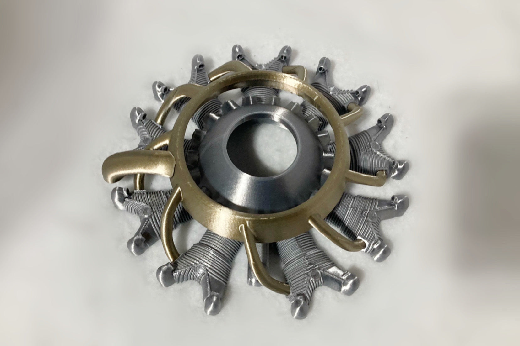 Civilian Lycoming R-680 (Half Cylinder and Front Exhaust) – Scale RC ...