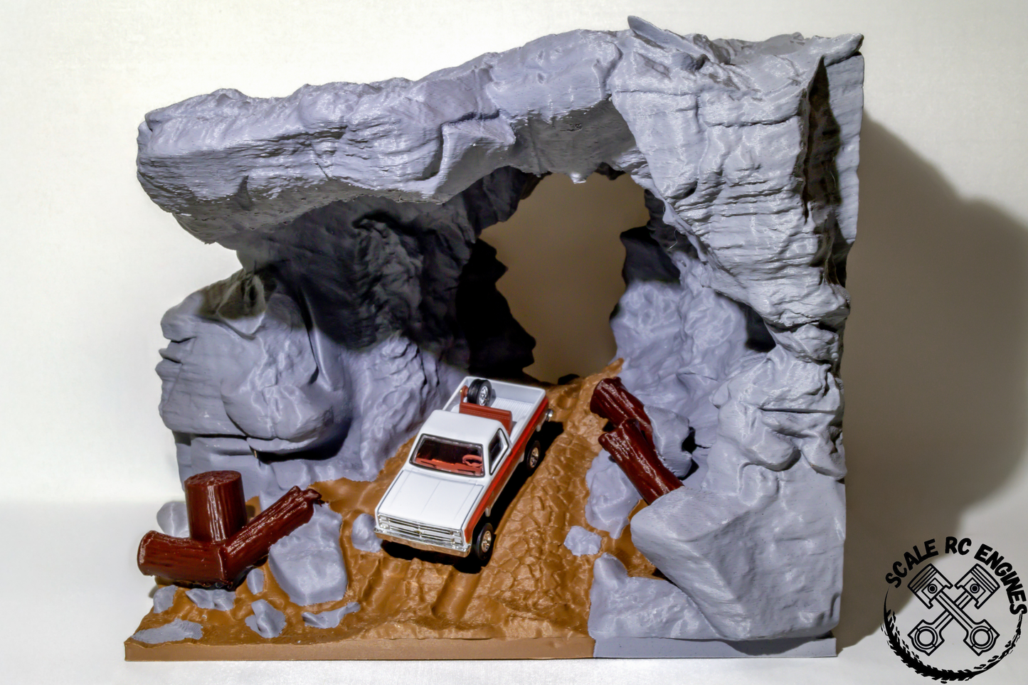 Large Terrain: Stone Cave 1:64th Scale