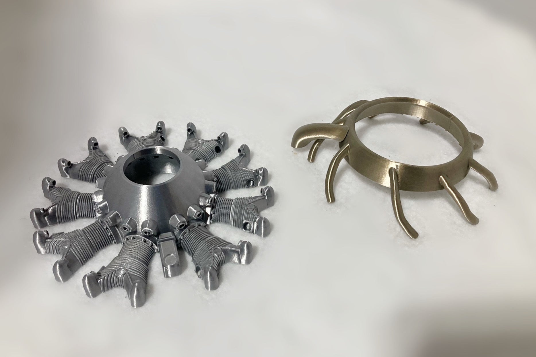 Civilian Lycoming R-680 (Half Cylinder and Front Exhaust) – Scale RC ...