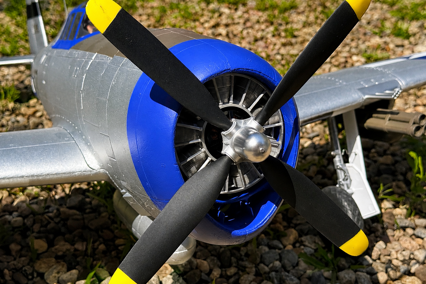 P47 E-flite 1.2m Upgraded Direct Fit Dummy Radial Engine