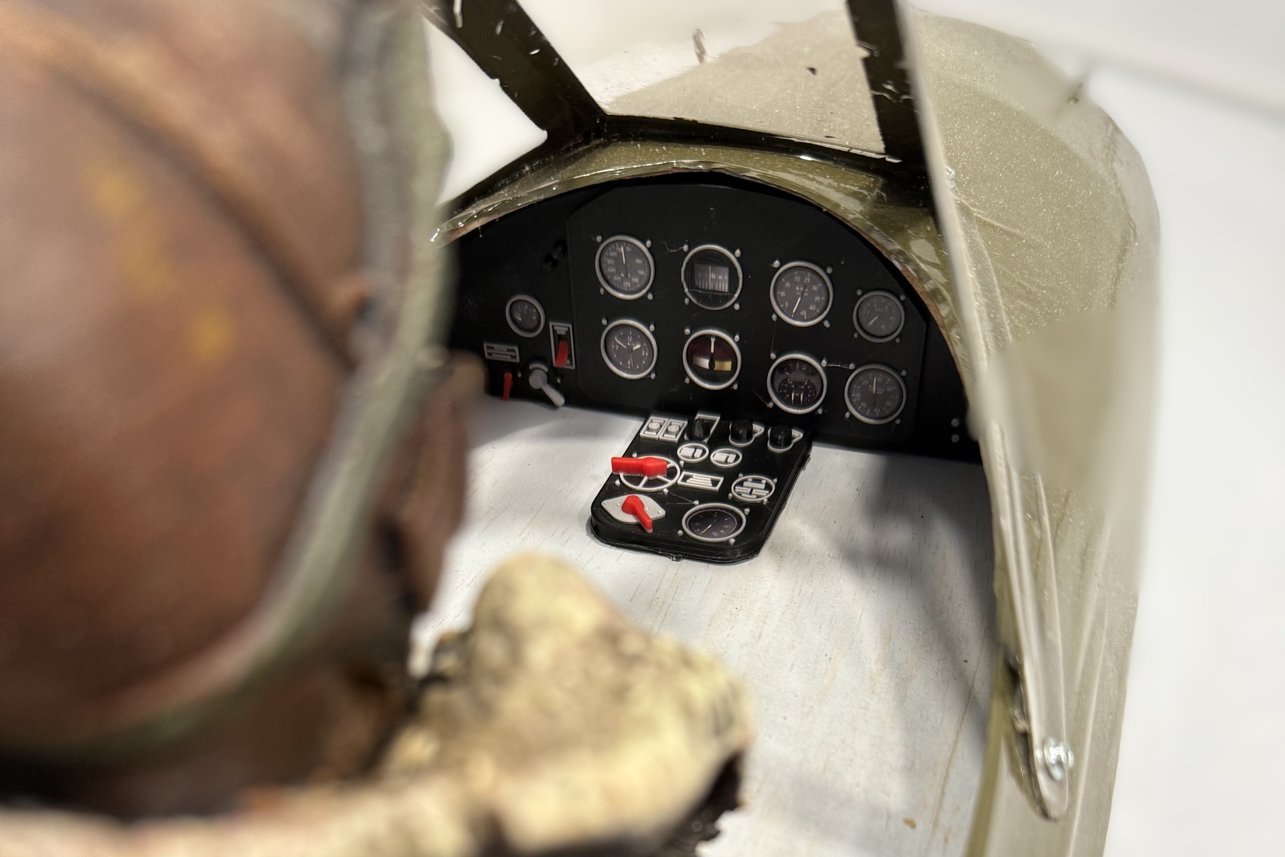 Legend Hobby Seagull P-26 PeaShooter Direct Fit Dashboard Kit – Scale ...