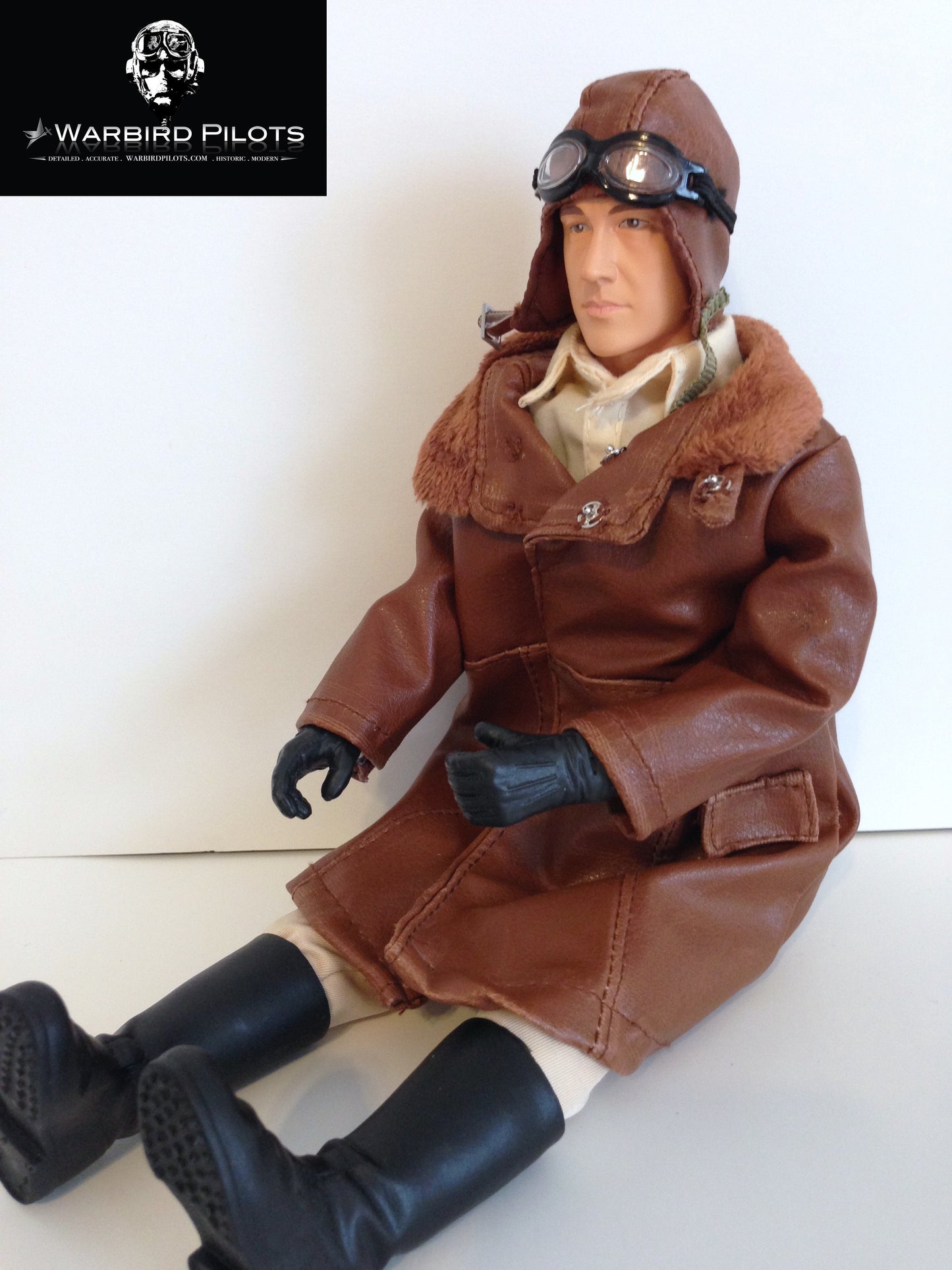 Warbird Pilots Figures 1/6-1/5 Scale (12" Tall Figure)