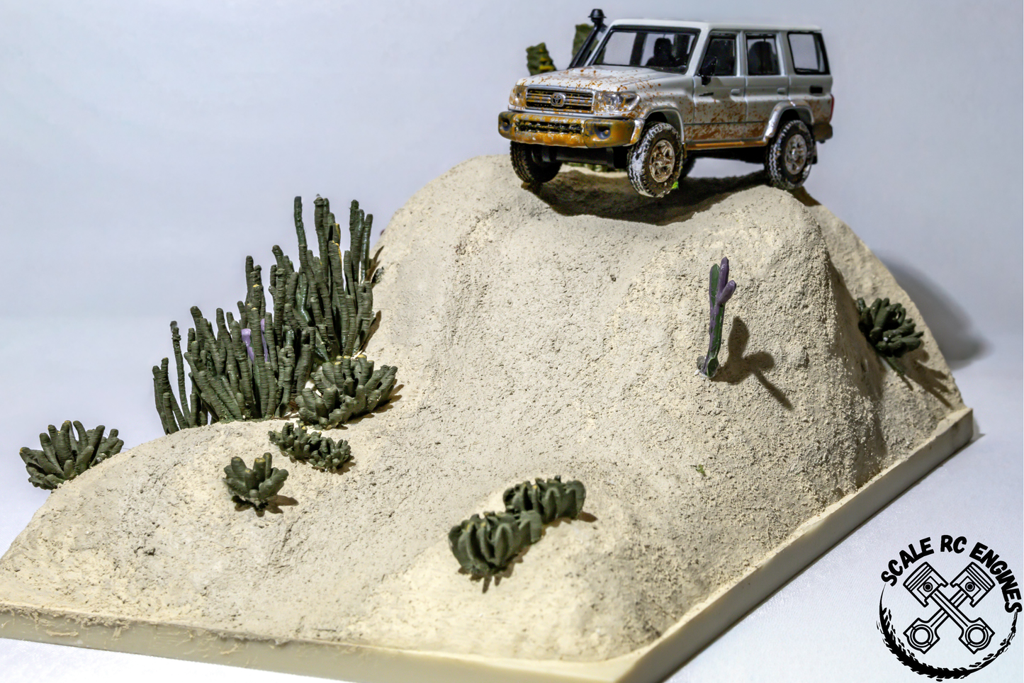 Medium Terrain: Desert Hill Climb 1:64th Scale