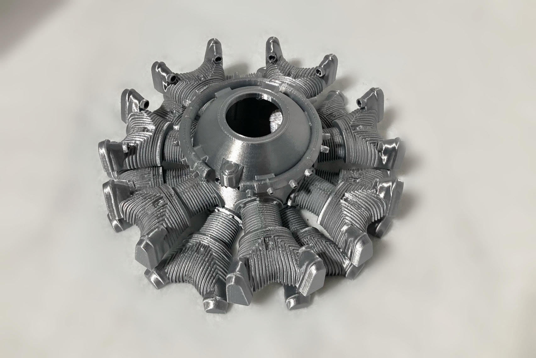 WW2 Nakajima Sakae (Japanese Zero) Radial Engine (Half Cylinder) (2 Ba ...
