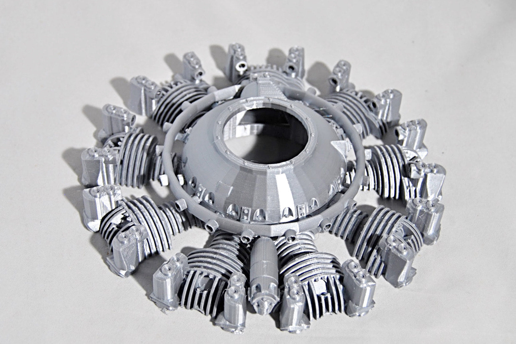WW2 R-1820 Cyclone Dummy Radial Engine (Half Cylinder Head) – Scale RC ...