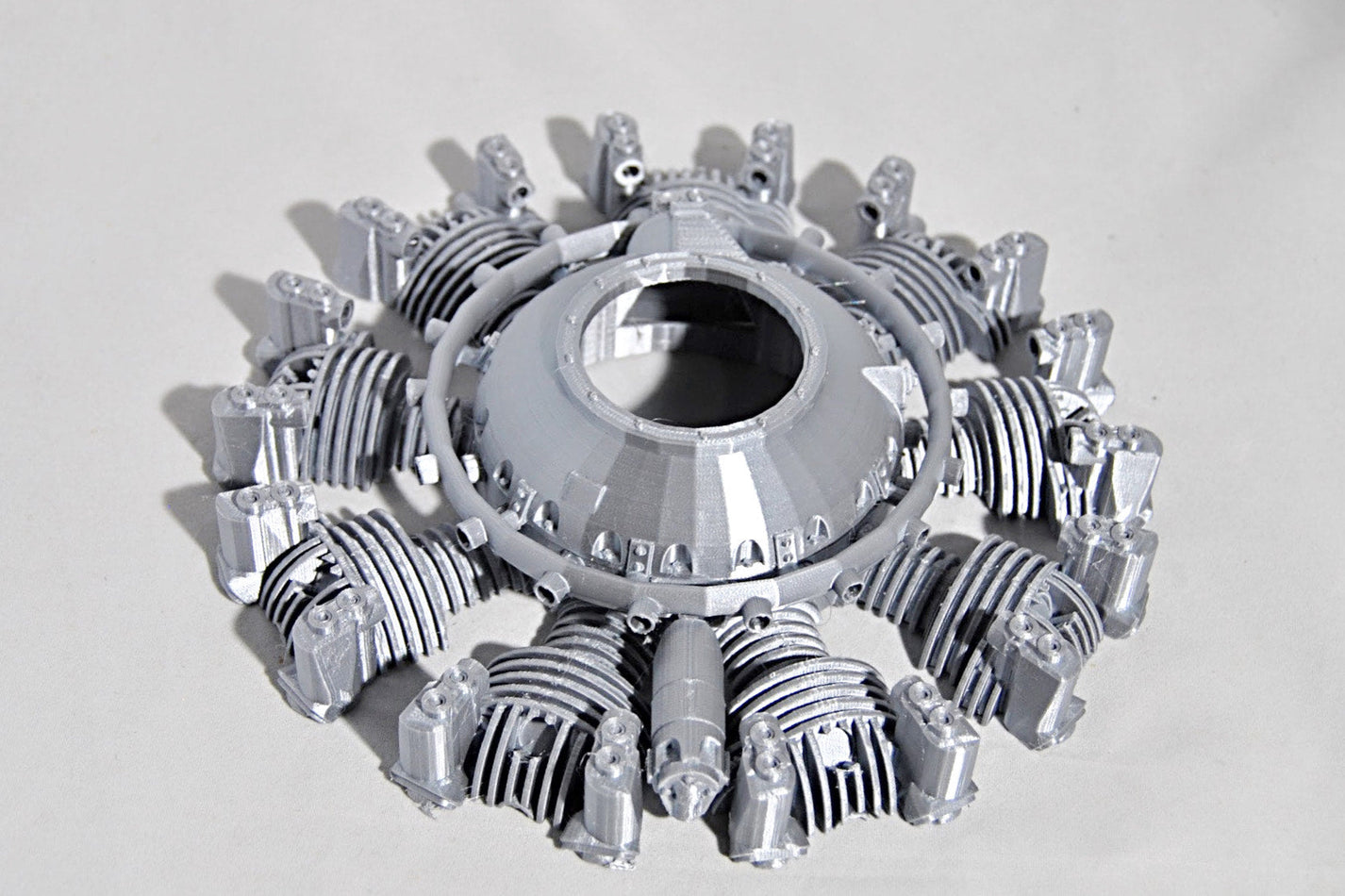 WW2 R-1820 Cyclone Dummy Radial Engine (Half Cylinder Head) – Scale RC ...