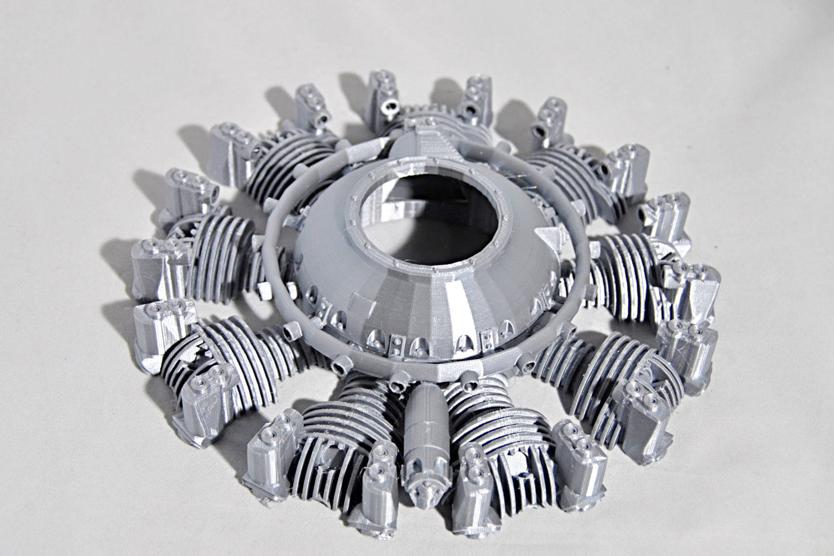 WW2 R-1820 Cyclone Dummy Radial Engine (Half Cylinder Head) – Scale RC ...