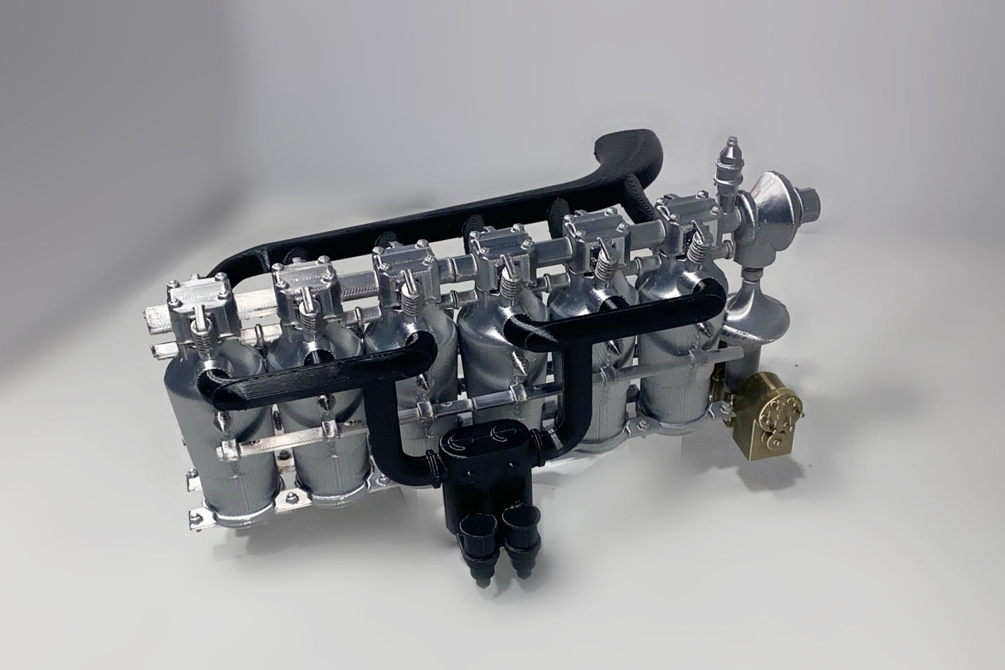 WW1 Mercedes D.III Inline 6 Dummy Engine (Version 2)