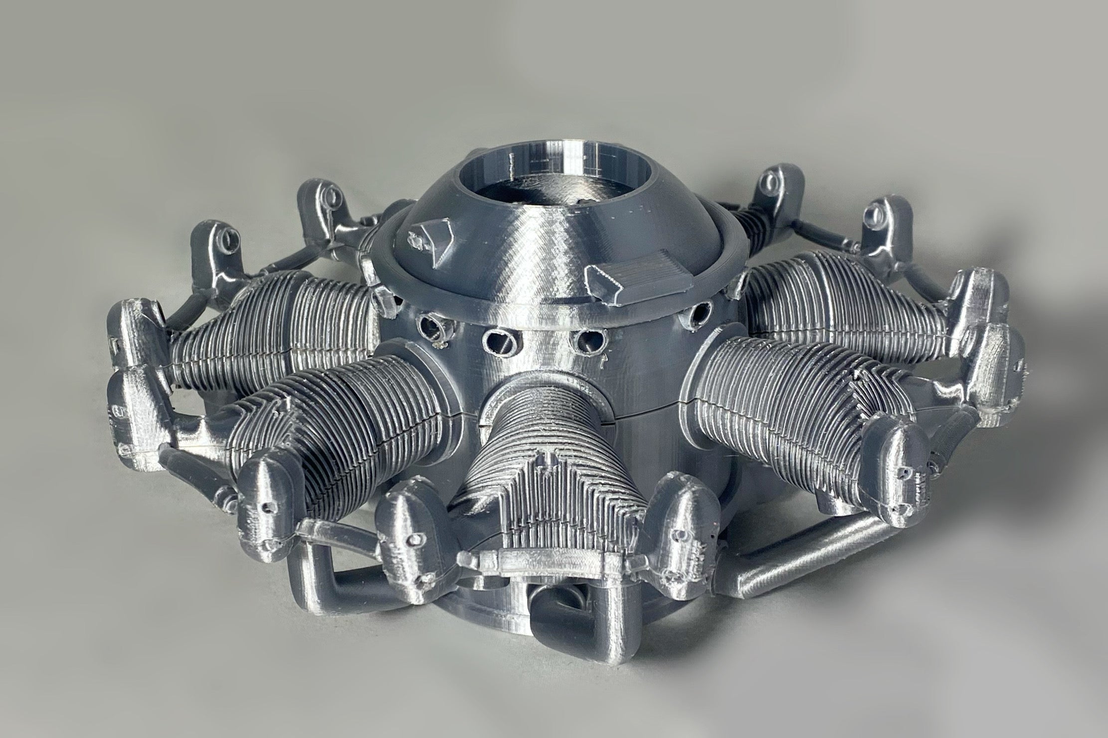 Civilian Jacobs R-755 L4 (Full Cylinders) β Scale RC Engines