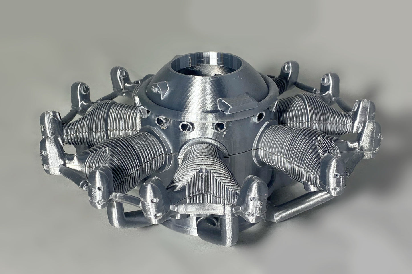 Civilian Jacobs R755 L4 (Full Cylinders) Scale RC Engines