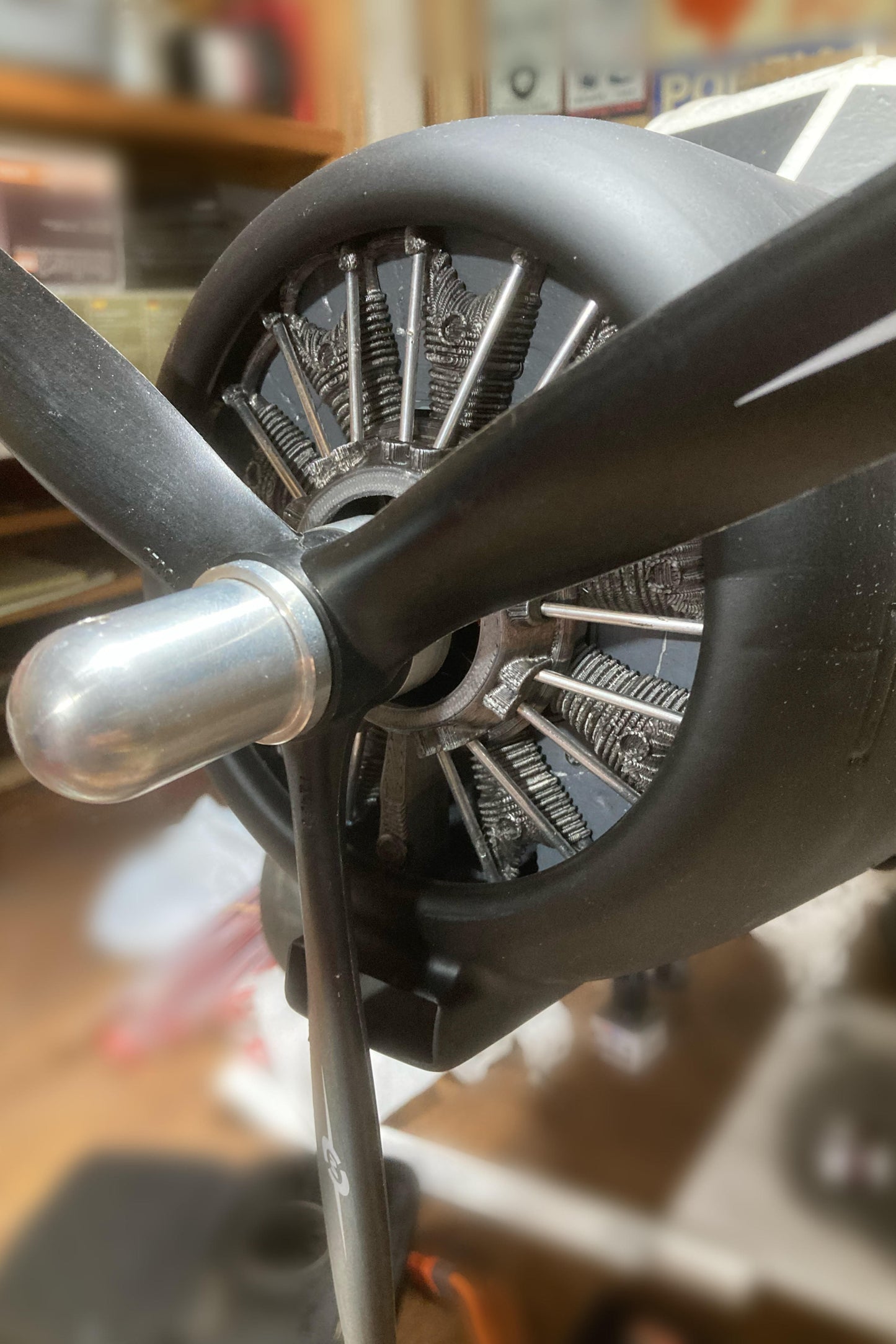 FMS 2000mm Beaver Upgraded Direct Fit Dummy Radial Engine