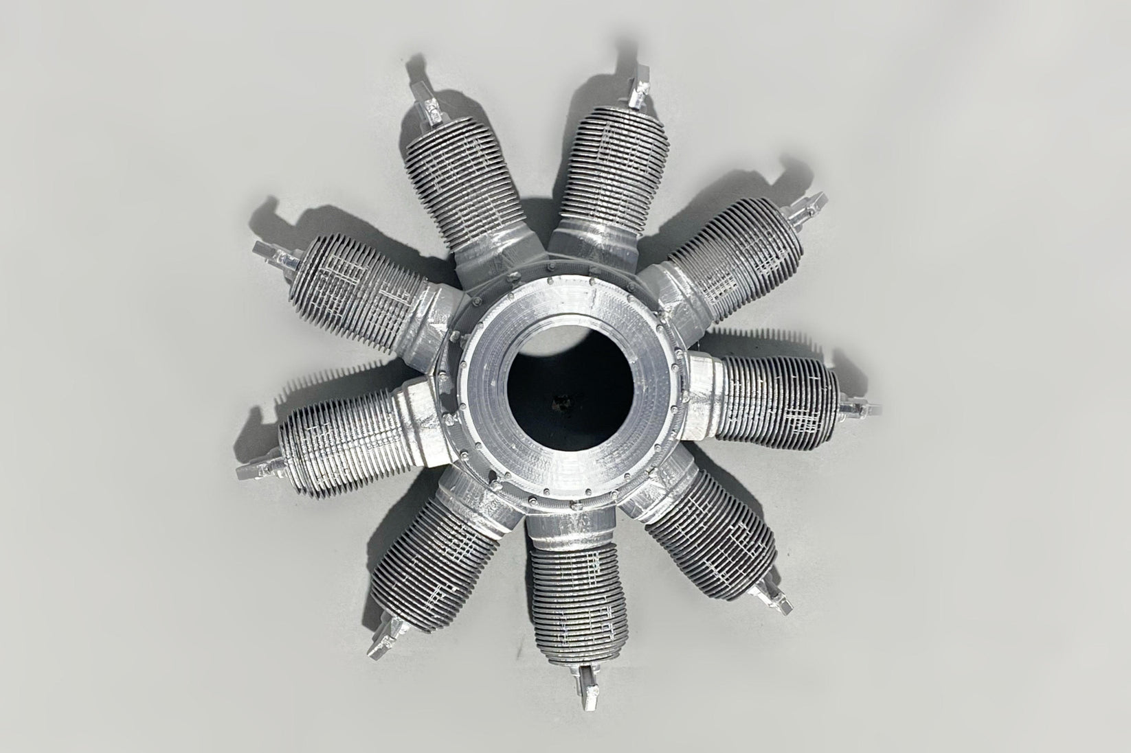 WW1 Gnome 9N Monosoupape/ Oberursel Radial Engine (Full Cylinder ...