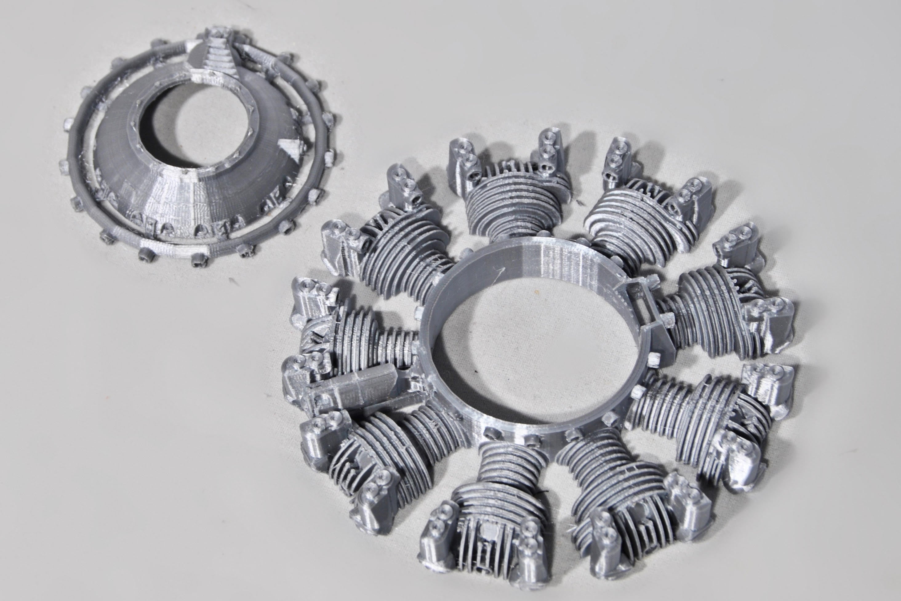 Rcs Engine T-28 E-flite 1.2m Upgraded Direct Fit Dummy Radial Engine – Scale RC ...