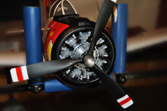 T-28 E-flite 1.2m Upgraded Direct Fit Dummy Radial Engine